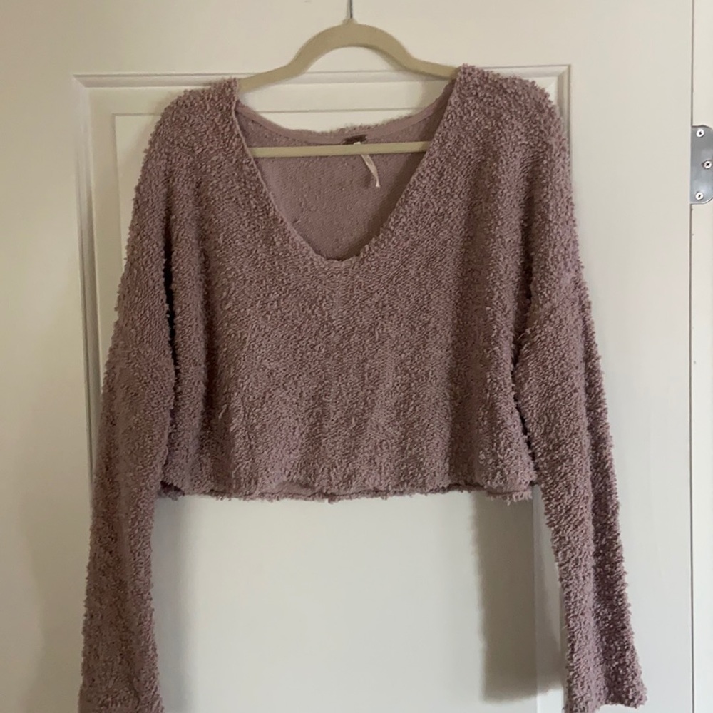 Free People Popcorn Pullover Sweater